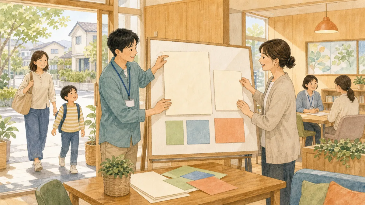 中核機能強化（事業所）加算の「1年に1回以上の公表」｜時期は市町村と調整して決めるの内容を表したイラスト